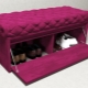 A pouf with a shoe box in the hallway: what are they and how to take care of them?