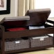 Poufs with a storage box in the hallway: what are they and how to choose the right one?