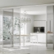 Sliding doors between the kitchen and the living room: which is better to put?