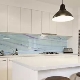Sizes of aprons in the kitchen: features of selection and installation