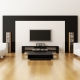 The subtleties of the living room design in the style of minimalism