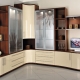 Corner slide for the living room: types and tips for choosing
