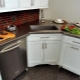 Corner cabinet under the sink for the kitchen: types and selection