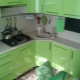 Corner kitchens in 