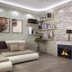 Decor options for the wall in the living room