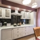 Kitchen design options 9 sq. m in a panel house
