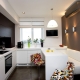 Kitchen design options with a sofa