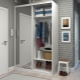 Internal filling of wardrobes in the hallway