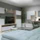 White wall in the living room: features, varieties, choices, examples