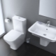 Rimless floor-standing toilets: device, pros and cons, choice