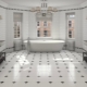 Black and white bathroom tiles: pros and cons, choice and design