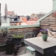 Design of balconies and loggias in the loft style
