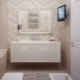 Bathroom design in light colors