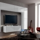 Glossy walls in the living room