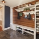 Using laminate flooring for wall decoration in the hallway