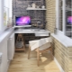 An office on the balcony: how to arrange a workplace?