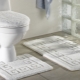 Toilet rugs: varieties, choices, examples
