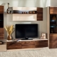 Modular walls in the living room: types and choices