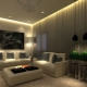 Stretch ceiling lighting in the hall: the best options and tips for choosing