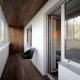 Balcony decoration with laminate: rules and methods