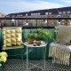 Open balcony: finishing options and design ideas