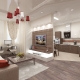 Living room layout: rules, options, examples