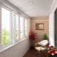 Plastic glazing of balconies