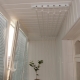 Ceiling clothes dryers on the balcony: varieties, selection, installation
