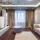 Curtains in the living room: varieties and interesting examples