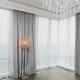 Tulle in the hall: types, choices and options in the interior