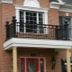 Balcony railing height