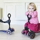 Children's scooters with a seat: features and selection rules