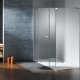 Shower cabins with a swing door: varieties, selection, installation
