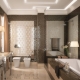 Bathroom tiling: features and design options