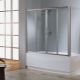 Sliding curtains for the bathroom: varieties and selection