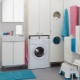 Cabinets for a washing machine in the bathroom: types, recommendations for choosing