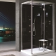 Shower cabins with a low pallet: types, sizes and selection rules