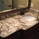 Stone countertops in the bathroom: varieties, selection, care