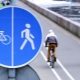 Road signs for cyclists