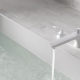 White bathroom faucets: what are there and how to choose?