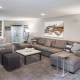 Large sofas: features and types, examples in the interior