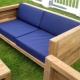 Sofas for a summer residence: types and interesting examples in the interior