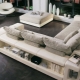 Sofas with shelves: types, sizes and secrets of choice
