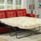 How to choose a sofa with a clamshell mechanism?
