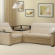 How to choose a corner sofa with a table?