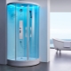 What is the typical height for a shower stall? Features of choice
