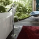 Floor-standing bath faucets: features, types and choices