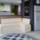 Narrow sofas: types and secrets of choice