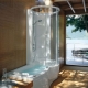 Choosing a shower cabin with a bath