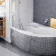 Choosing a small corner bath